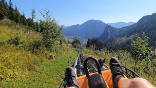 Oberammergau Alpine Coaster 4k (No Brakes)