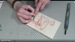 3Bcarving Away First Area Of Reduction Print No Talking Or Captions