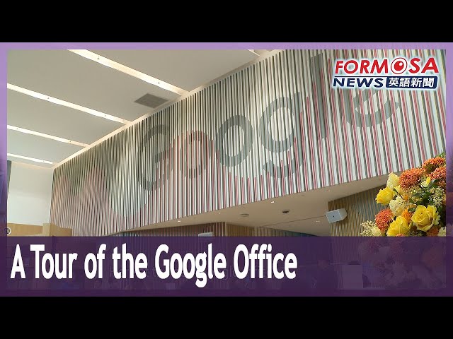 A tour of Google’s new office in New Taipei, and its canteen｜Taiwan News