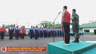 Olahraga Bersama TNI-POLRI