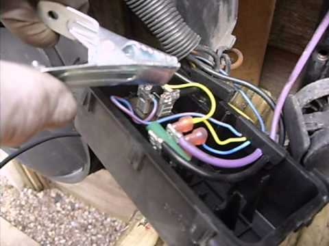 Rover 75 two speed diesel fan - YouTube rover 75 wiring diagram 