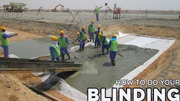 Method Statement for Blinding Works