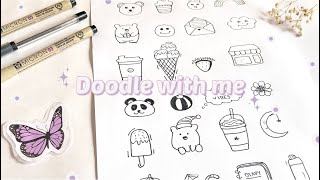 🌷Doodle with me | Cute and easy doodle art ideas🌷