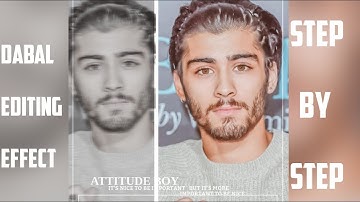 New Stylish Double Effected Dp photoshop Express and picsart