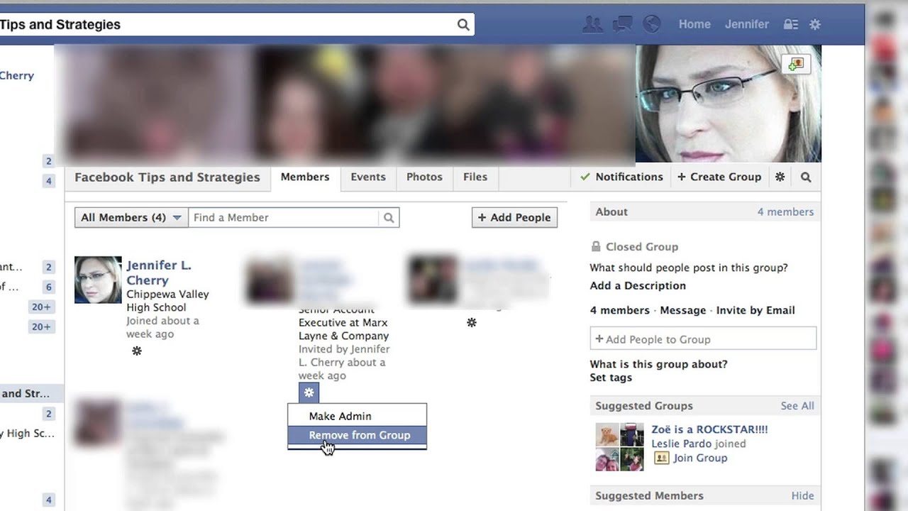 How Do I Block a Group Member on Facebook? : Taking Advantage of Facebook - YouTube