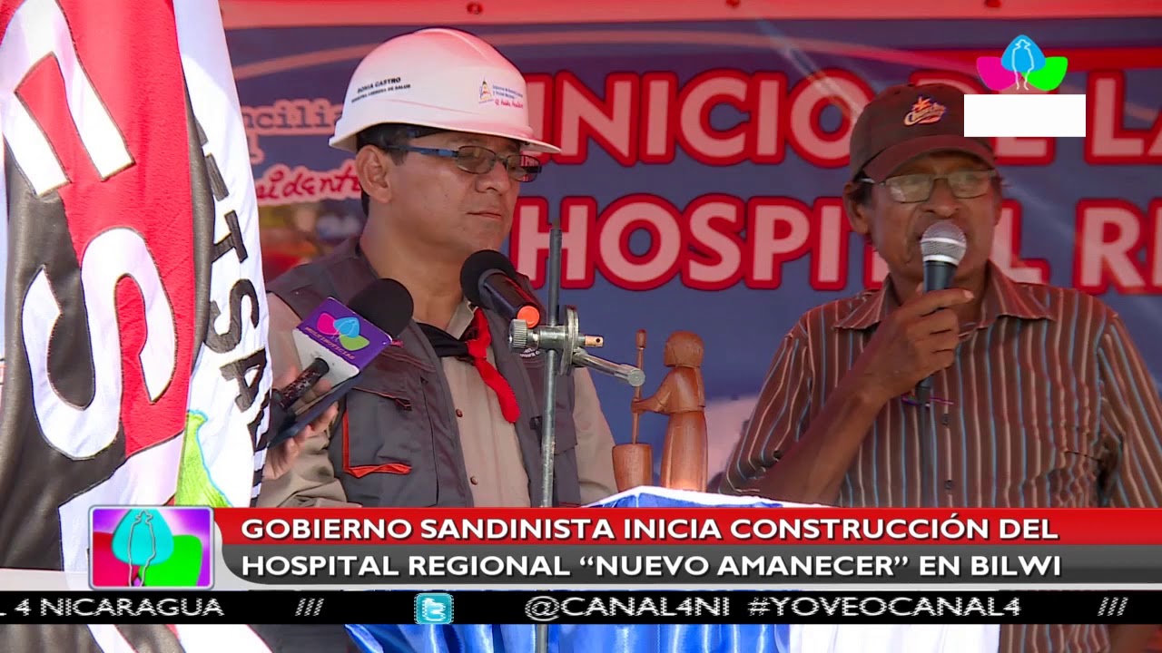 Multinoticias | GRUN inicia la construcción del Hospital Regional “Nuevo Amanecer” de Bilwi nicaragua national costume