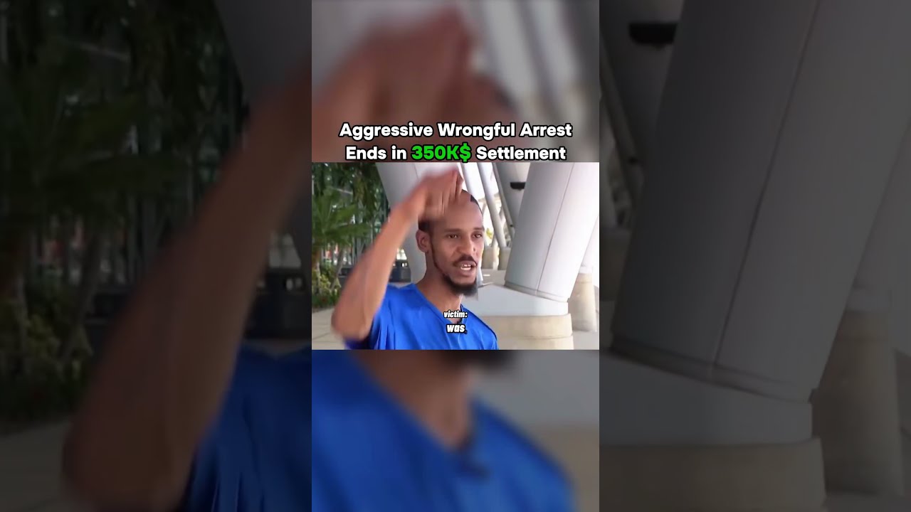 Aggressive Wrongful Arrest Ended In A 350 000 Settlement Lawsuit Policeofficer Bodycam