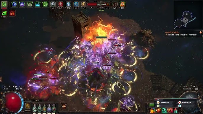 PoE 3.18] Uber Venarius Cortex First blind run - Champion Lightning Strike  