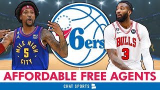 AFFORDABLE 76ers Free Agent Targets Ft. Kentavious CaldwellPope, Andre Drummond, Obi Toppin