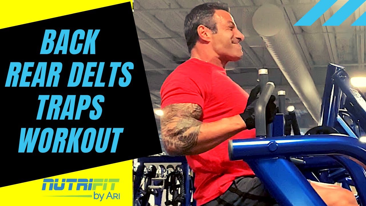 BACK, REAR DELTS & TRAPS WORKOUT YouTube