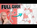 HOW TO DRAW ANATOMY (drawing the body for beginners) | YTartschool