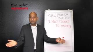 How To Master Public Speaking by Manoj Vasudevan (Part1)