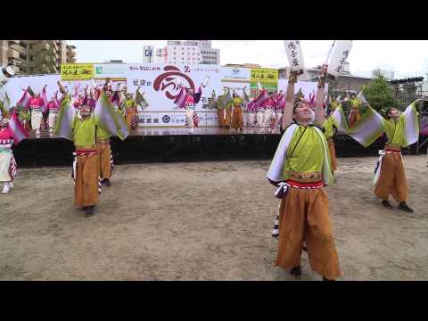うらじゃ2014　下石井公園　備前鳴子屋　１日目