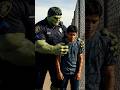 Hulk police India mein koi ghus gaya hai 😱 #creative #2026 #avengers #police #hulk