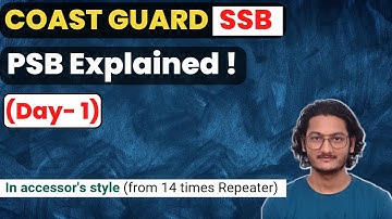 Indian Coast Guard PSB explained (PSB NOIDA) | FSB Noida
