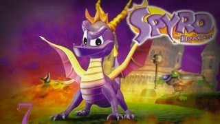Lets Play Spyro the Dragon (Part 7) Peace Keepers Dry Canyon