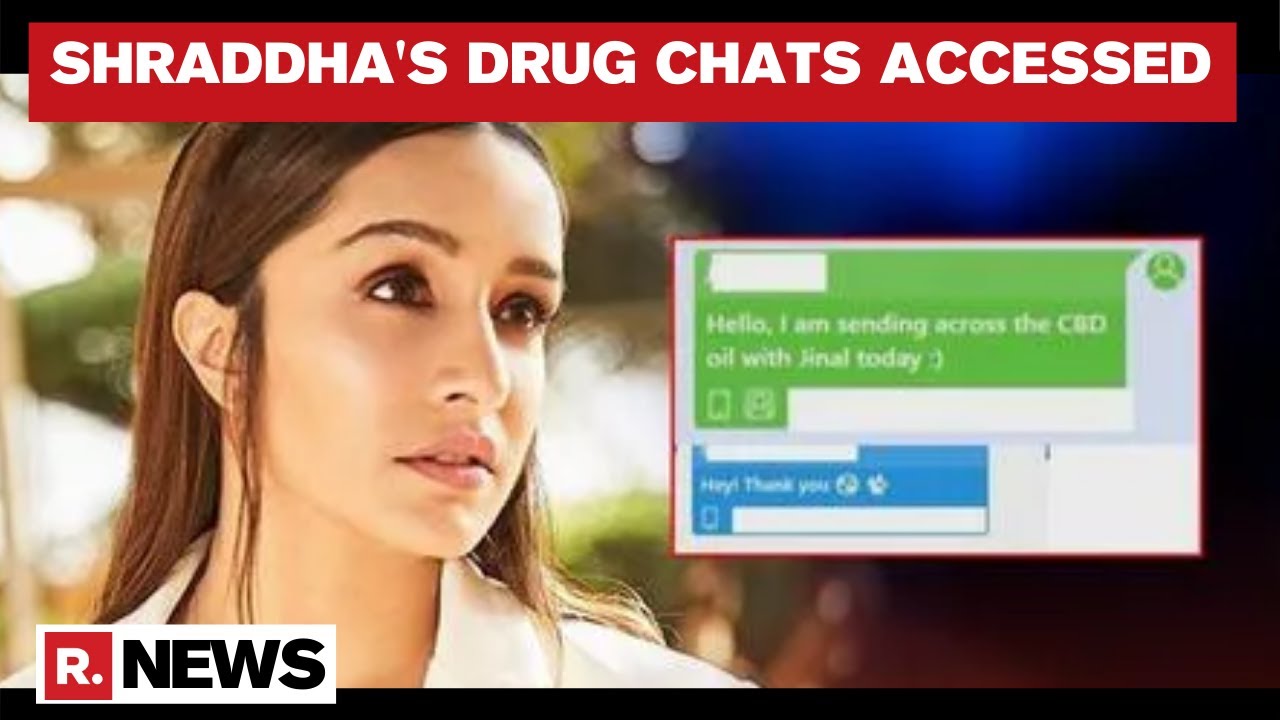 Shradhha Kapoor's Drug Chat With Jaya Saha Accessed