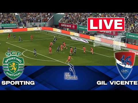🔴LIVE : Sporting vs Gil Vicente | Liga Portugal 2026 | Full Match Streaming