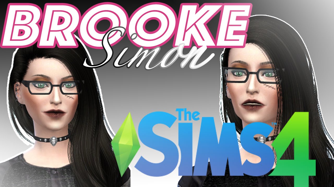 The Sims 4 : Create A Sim | Brooke Simon (Gothic Romance) - YouTube