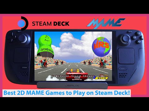MAME on Steam Deck! BEST 2D Arcade Games to Play on MAME via EmuDeck 2 on Valve's Gaming Handheld