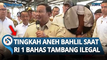 TINGKAH BAHLIL DISOROT! Kepergok Colek Bos Danantara saat Prabowo Bahas Tambang Ilegal, Kenapa?