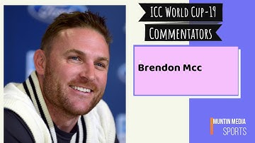 ICC World Cup 2019 Commentators