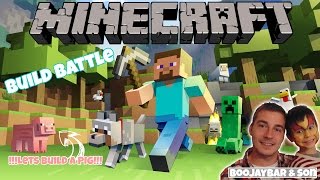 Build Battle Minecraft Game Play - BooJayBar Gaming