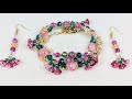 Wrapping Up My First Year of Bargain Bead Box: May '25 May Flowers II wrap bracelet + earring design
