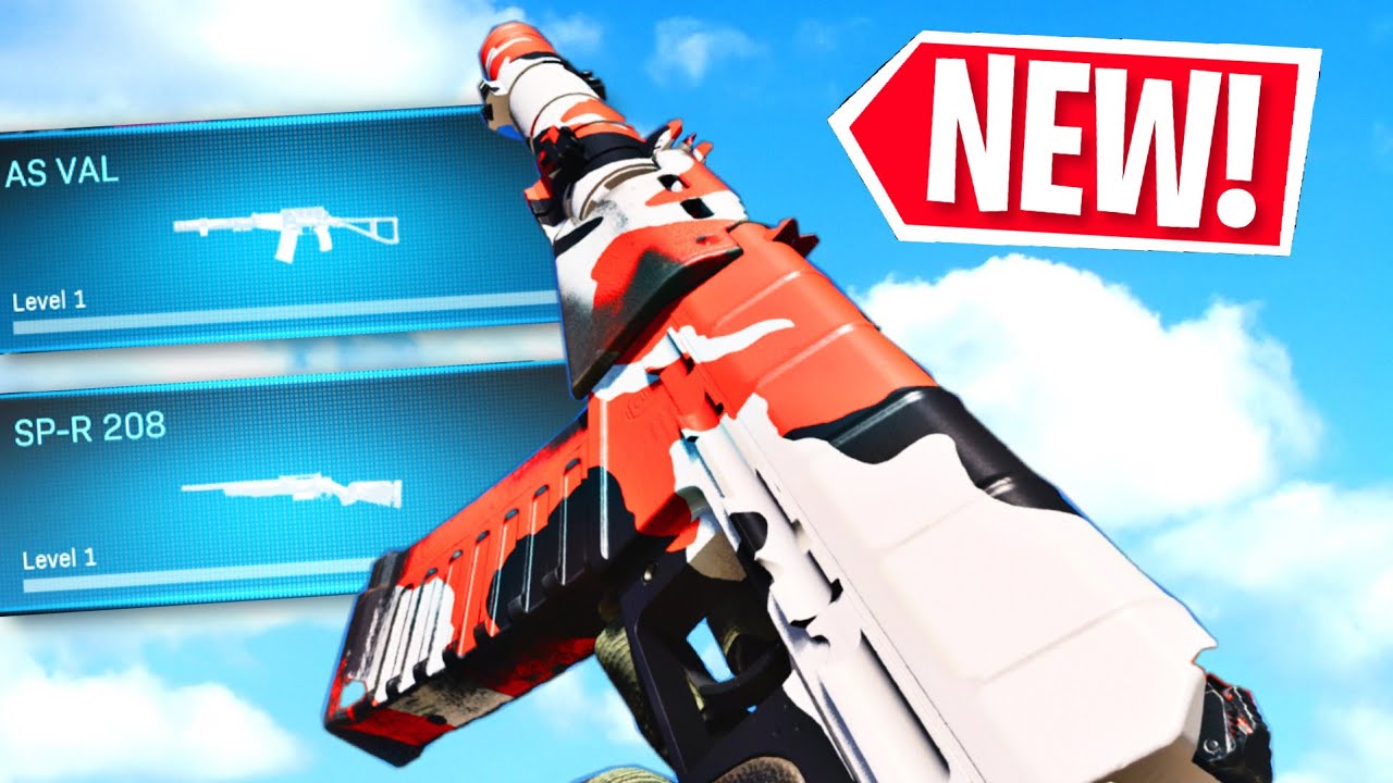 2 NEW GUNS IN WARZONE/MODERN WARFARE SEASON 6! AS VAL + SP-R 208 in SEASON 6! (MW SEASON 6 UPDATE)