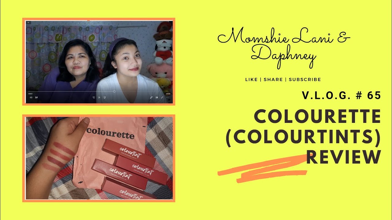 COLOURETTE COLOURTINTS REVIEW | V.L.O.G. # 65