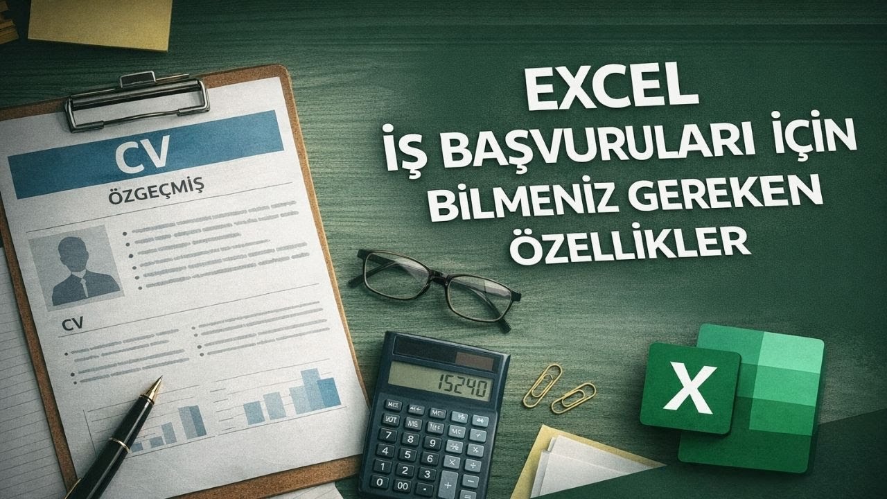 İş Başvurularında Excel Bilgisi: Hangi Özellikleri Bilmelisiniz?