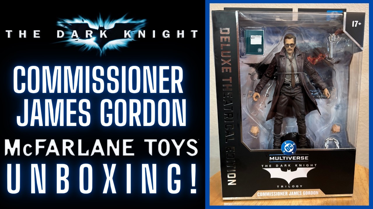 Commisioner Gordon - The Dark Knight (2008) McFarlane Toys
