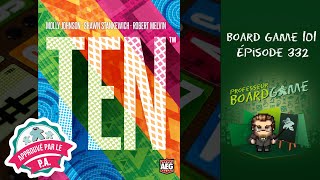 Board Game 101 (EP332) DIX (TEN) - Règles et critique screenshot 4
