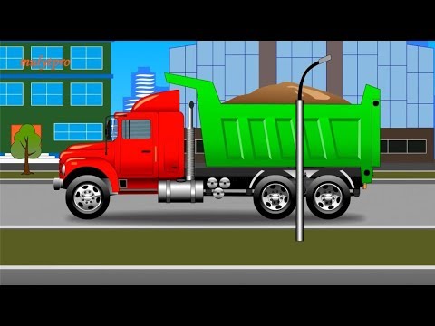 Два грузовика мультфильм