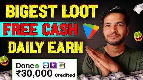 New Earning App Today 2026 | Biggest Loot Free Cash Daily Earn | Make Money Online In Hindi 