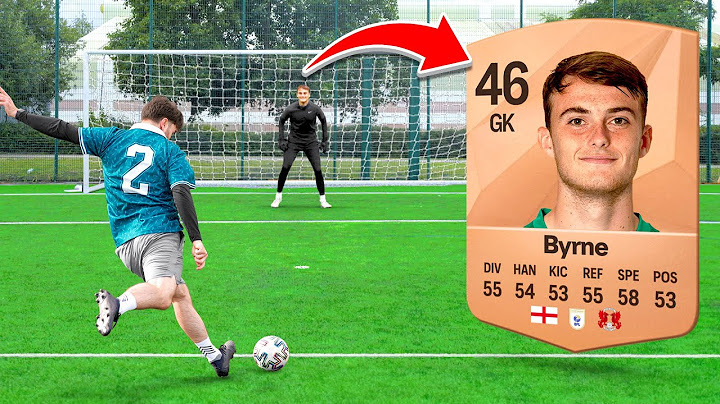 I Took 100 Shots vs The Worst Rated Goalkeeper
