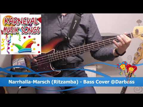 [Karneval Musik] Narrhalla Marsch - Bass Cover 🎧