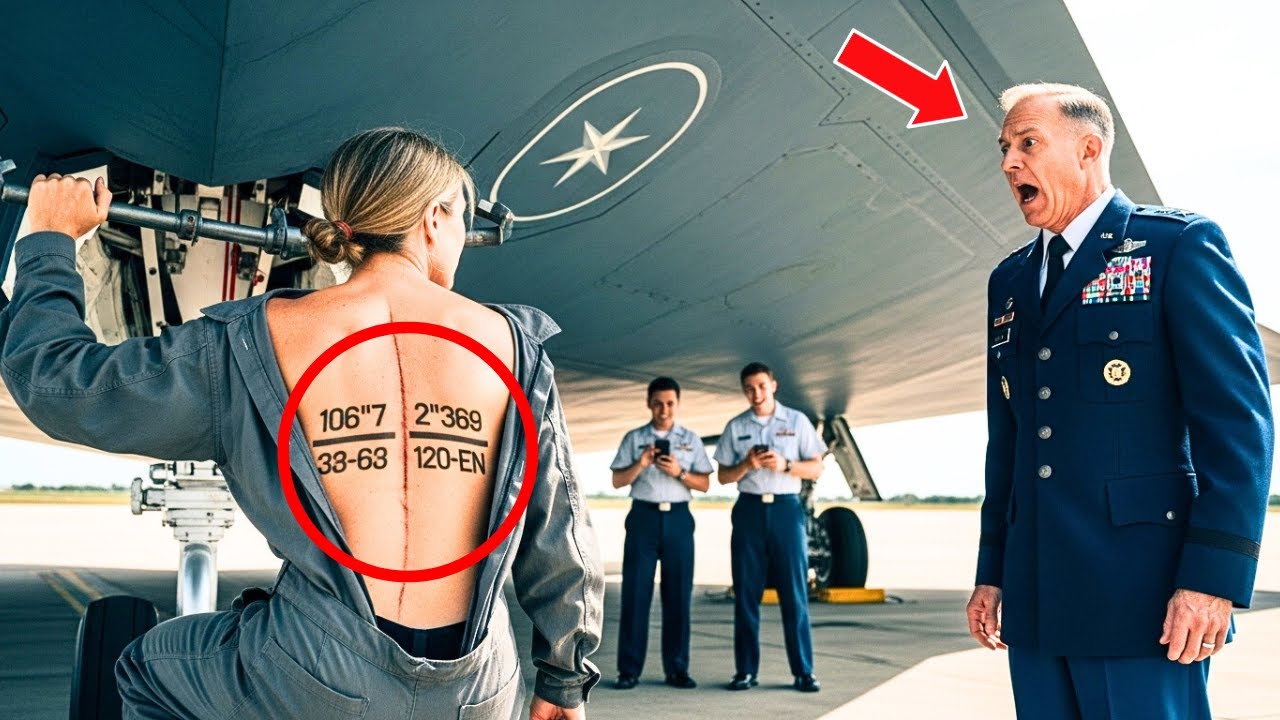 She Was Just Fixing a Hydraulic Line — Until the General Saw the Coordinates Carved into Her Spine