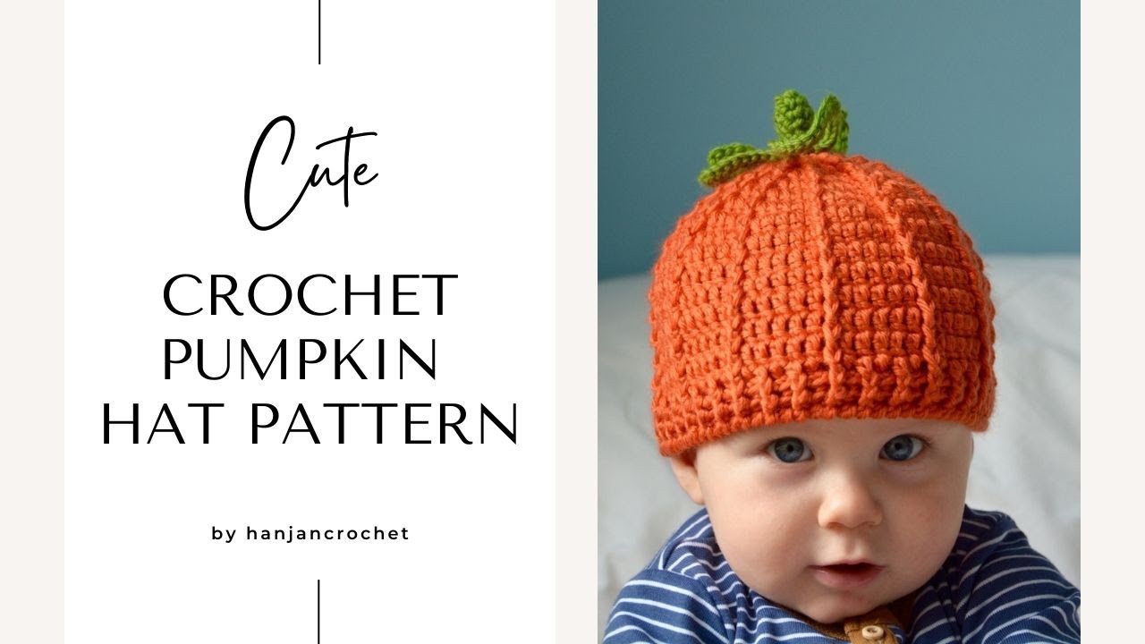 Pumpkin Hat Pumpkin Bonnet Crochet Baby Hat Crochet 