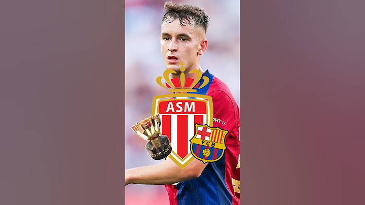 L'AS Monaco a remporté le Trophée Joan Gamper en battant le FC Barcelone 3-0. #asmonaco #barcelona