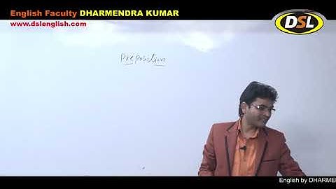 Preposition Tips & Best Tricks by Dharmendra Sir | Basic English Grammar | SSC/BANK PO[Hindi] Part-1