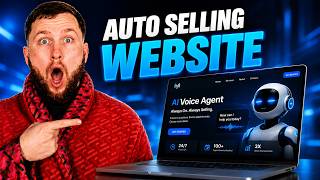 This Insane Talking AI Website Sells Itself Automatically (FREE Voice Agent) screenshot 1