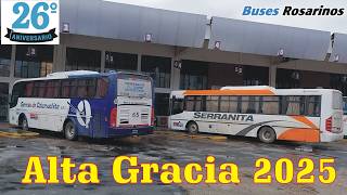 ALTA GRACIA DESDE CIUDAD DE CORDOBA / BUSES ROSARINOS 2025