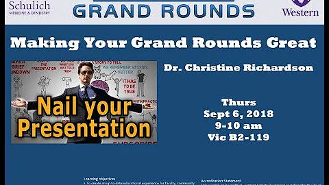 Dr. Christine Richardson - Nail Your Presentation