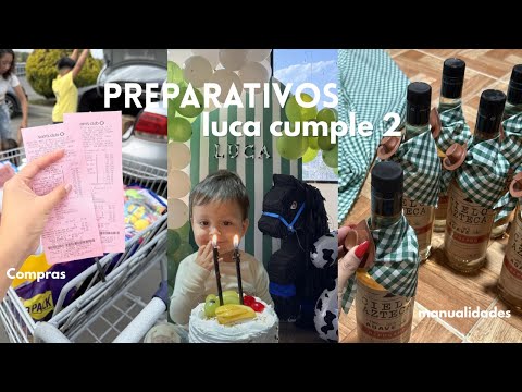 Preparativos para el segundo cumpleaños de mi bebé Pt 1