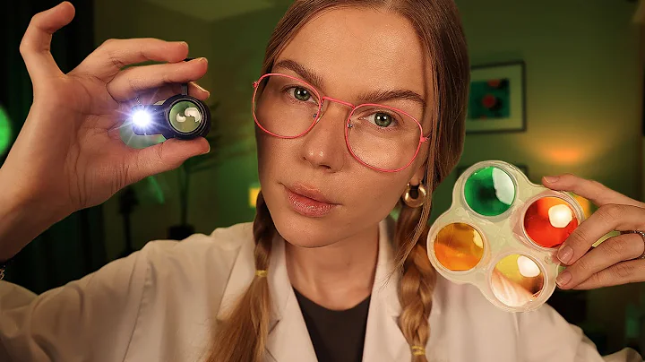 ASMR Detailed Eye Exam for Sensitive Eyes 👁️ Gentle Doctor Roleplay