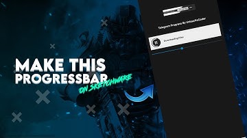 How To Make Telegram ProgreesBar In Sketchware / Telegram ProgreesBar