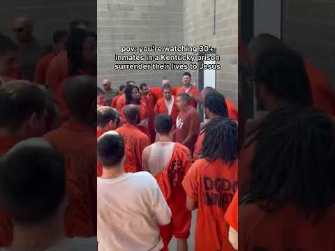 30 inmates in jail give their lives to Jesus #salvation #jesus #jesuschrist
