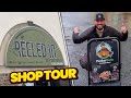 Reeled in tackle shop tour  southend essex