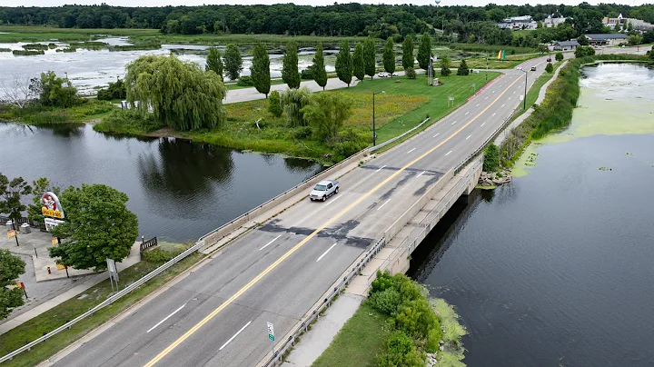 Bridge profile: US-31 bridge connecting Whitehall and Montague, Muskegon County